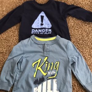 Baby boy long sleeve shirts